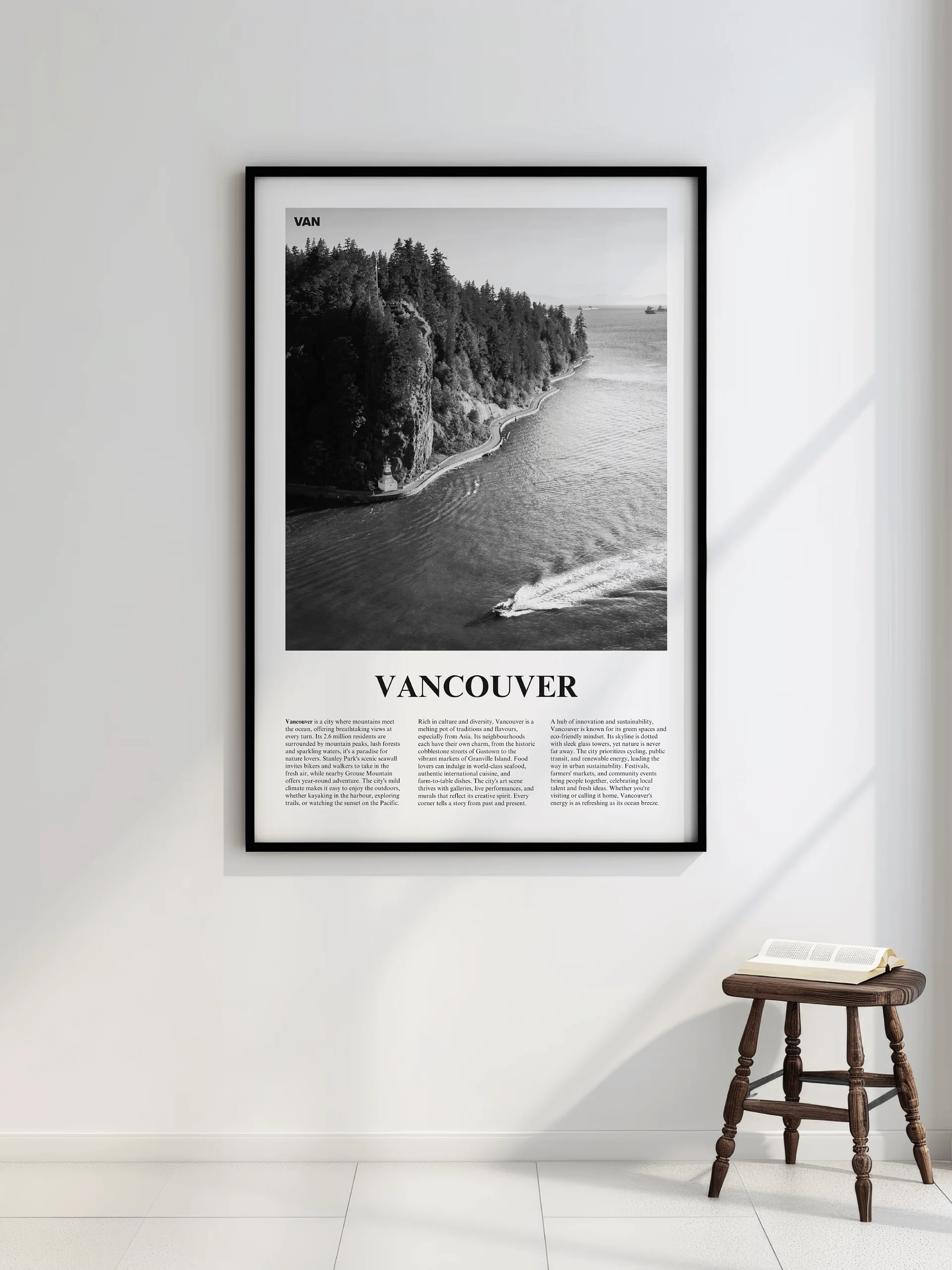 Vancouver 02 Newspaper Poster product image (2)