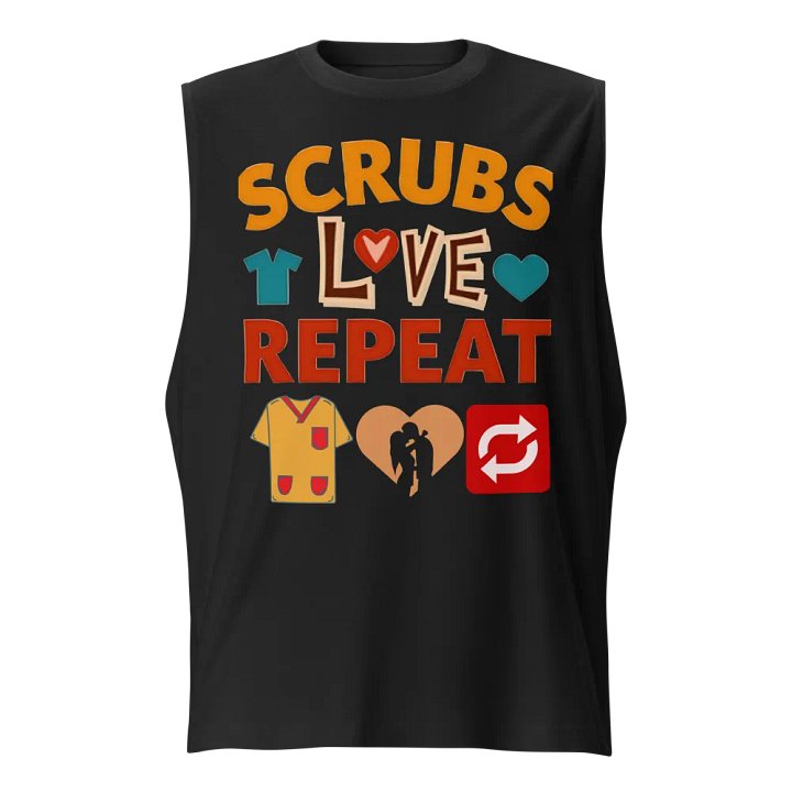 Repeat Love Muscle Tank product image (1)