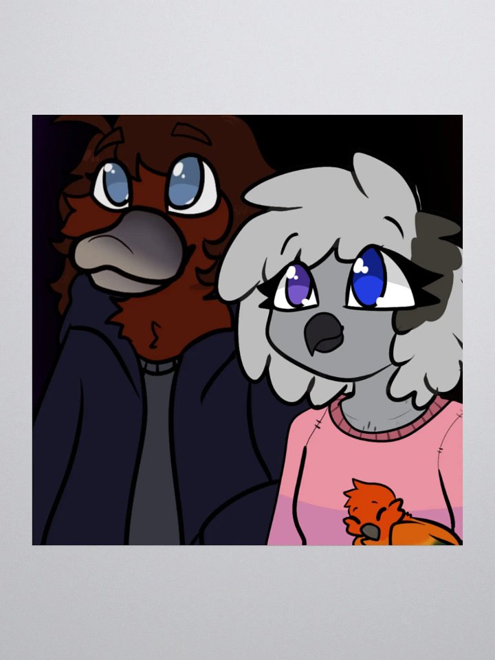 Duck and Chicken Sticker product image (1)