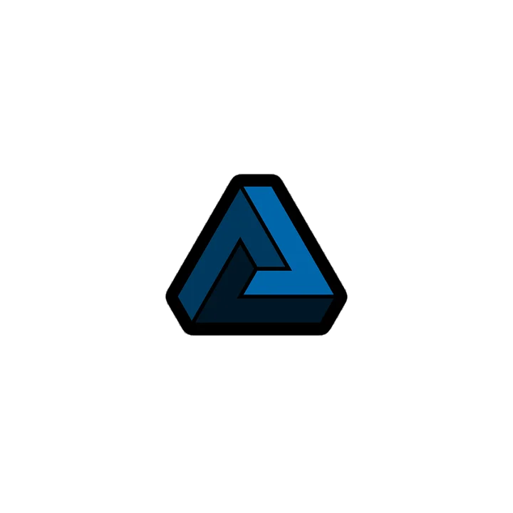 Blue Logo Die-Cut Sticker product image (2)