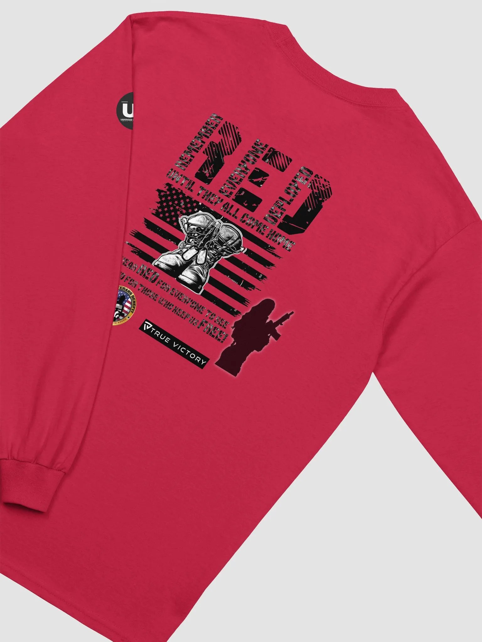 VETAID CONCERT RED-FRIDAY LONG SLEEVE product image (4)