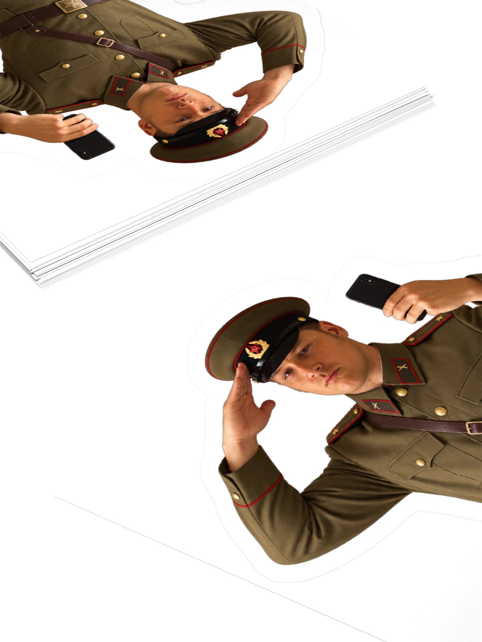 Soviet Selfie Jay Kiss-Cut Sticker product image (15)