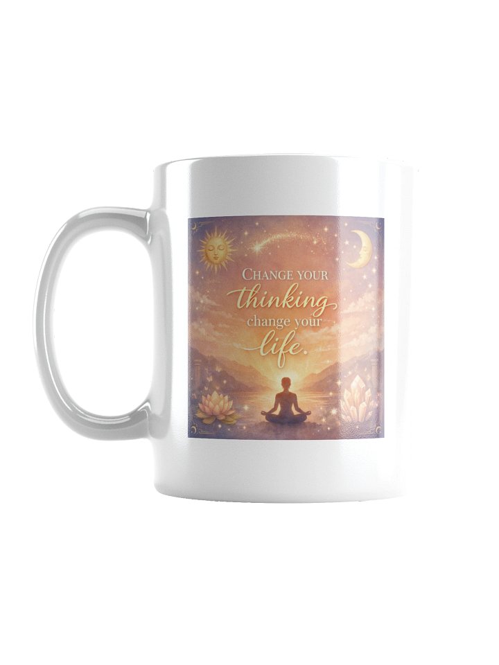 “Change Your Thinking, Change Your Life” – Inspirational Quote Coffee Mug product image (1)