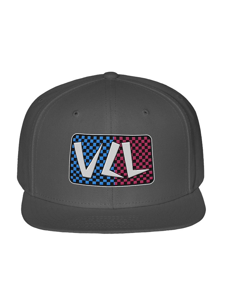 VLL Checkered Snapback Cap product image (1)