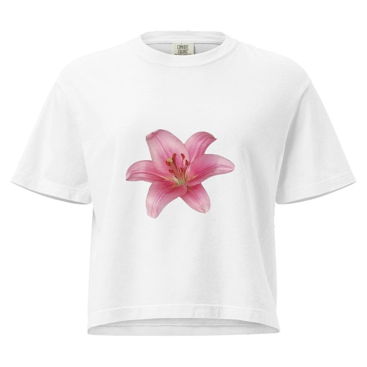 Hibiscus Heavyweight Boxy Top product image (1)