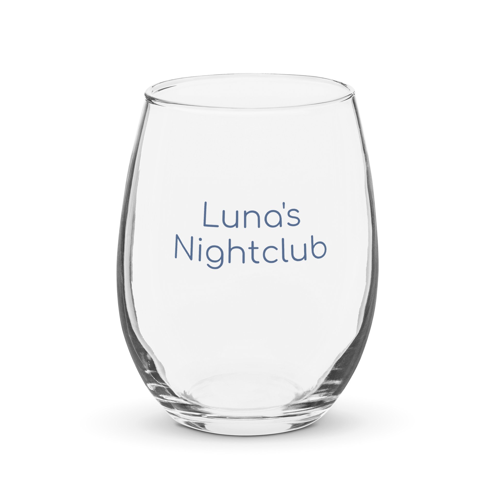 Luna's Nightclub Stemless Wine Glass product image (1)
