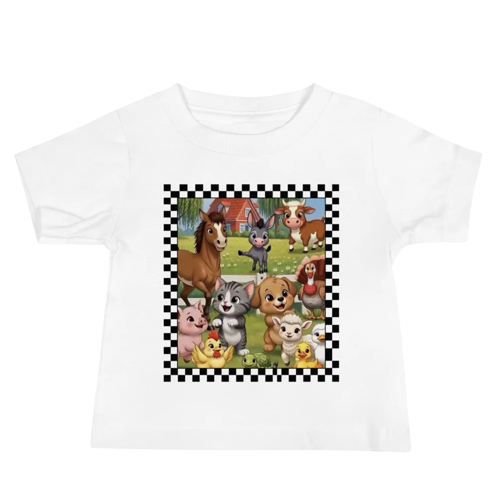 Cute Farm Animals Baby Tee product image (2)