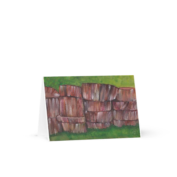 The Woodpile - Greeting Card product image (1)