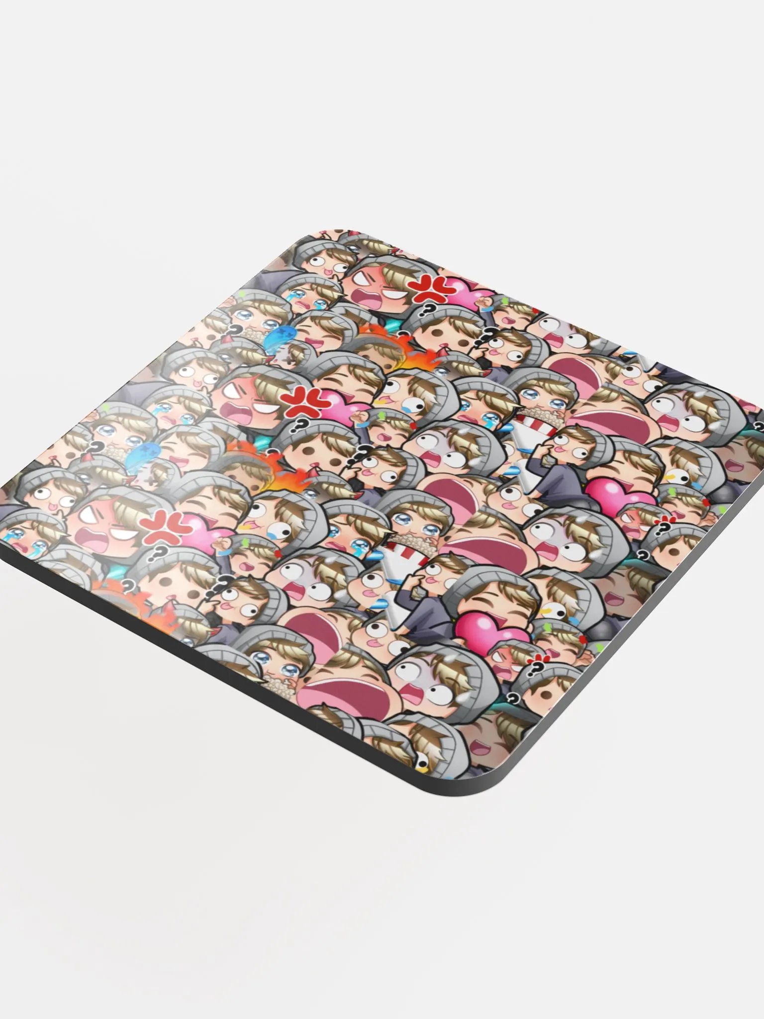 EmotiCoast: Expressive Emoticon Cork Coaster Set product image (4)