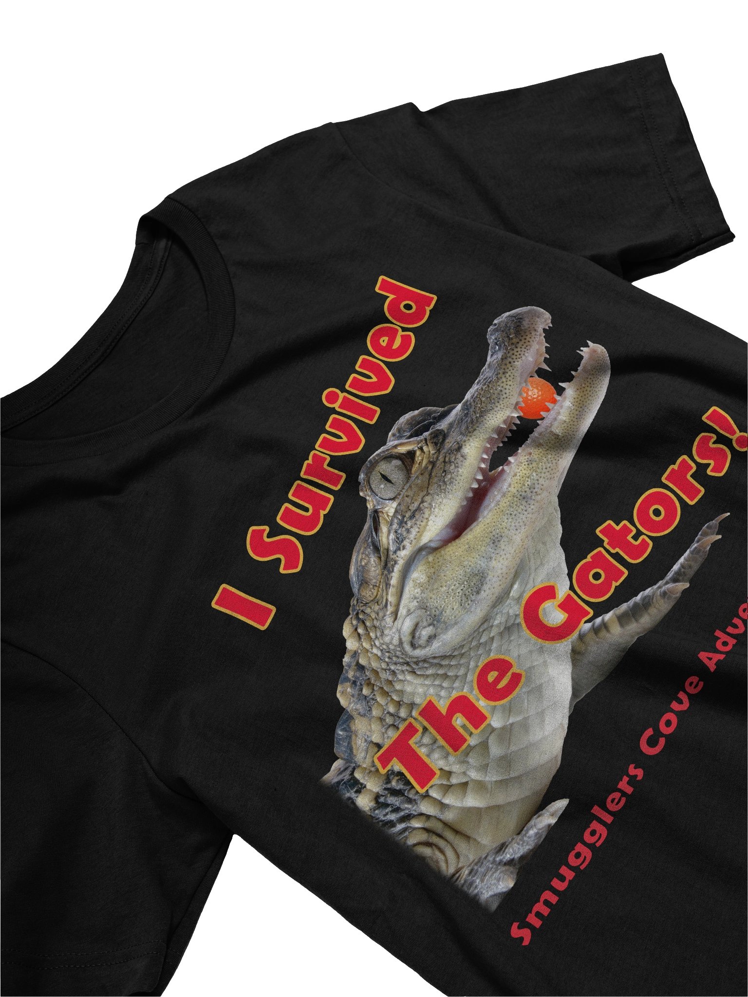 "I Survived the Gators" Cotton Tee product image (3)
