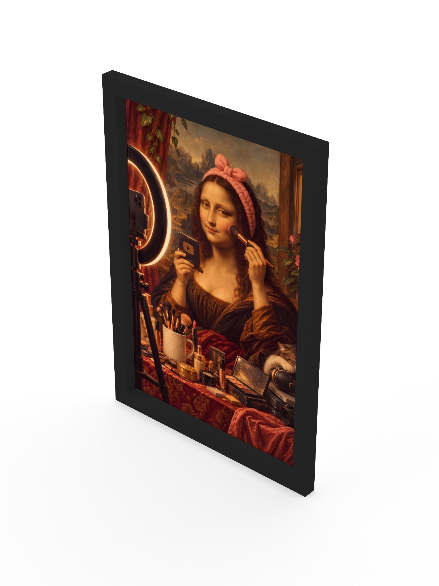 Getting Ready With Mona Lisa Poster product image (5)