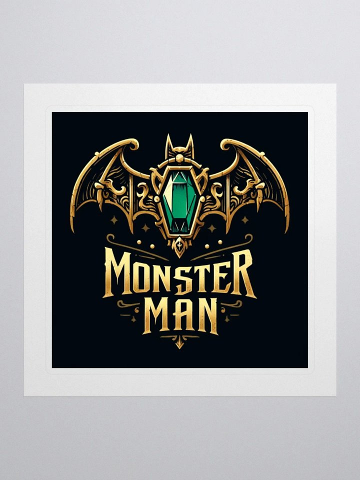 Monster Man Stickers! product image (1)