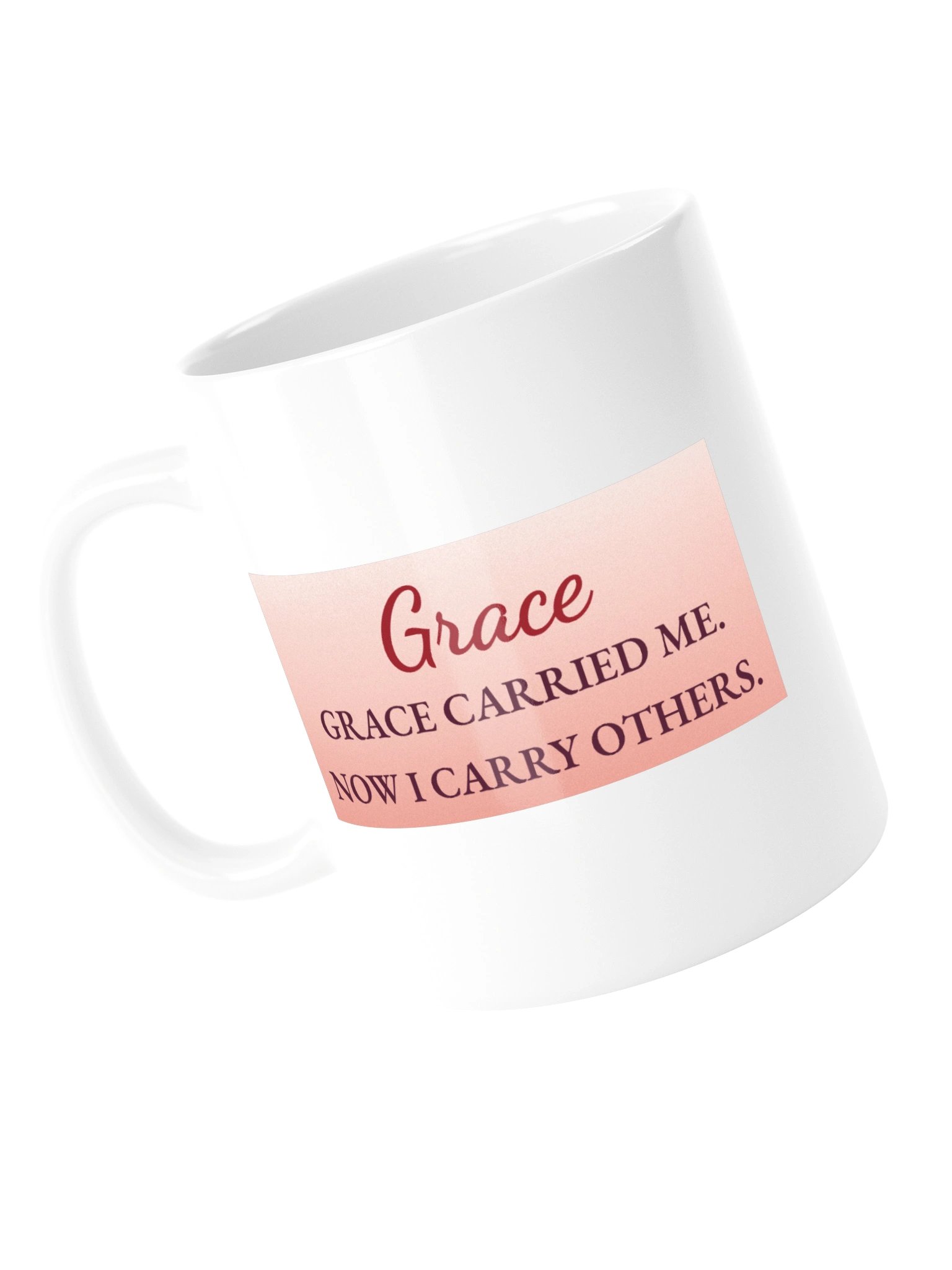 Grace Carried Me Mug product image (5)
