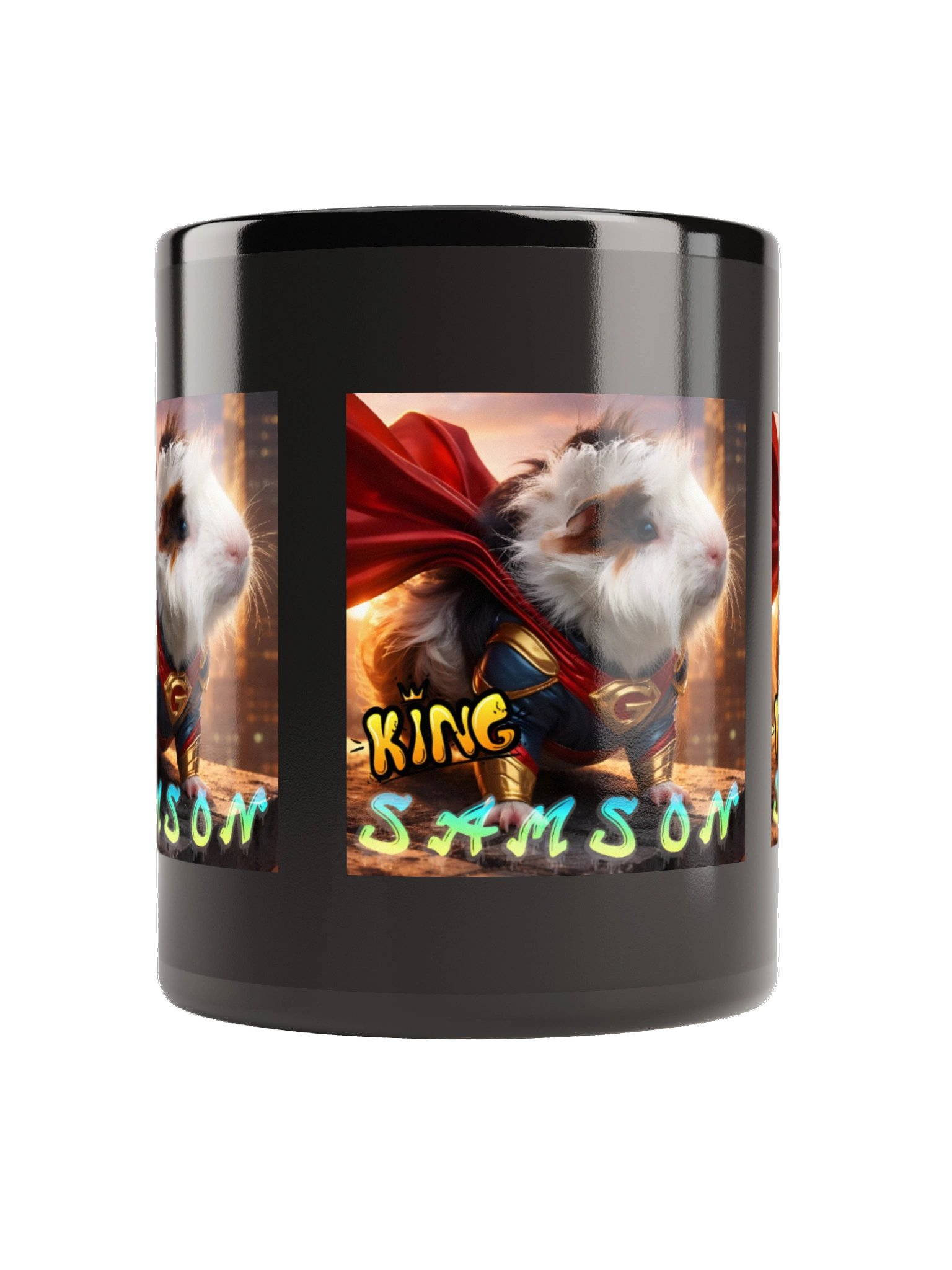 King Samson Superhero Guinea Pig Mug product image (4)
