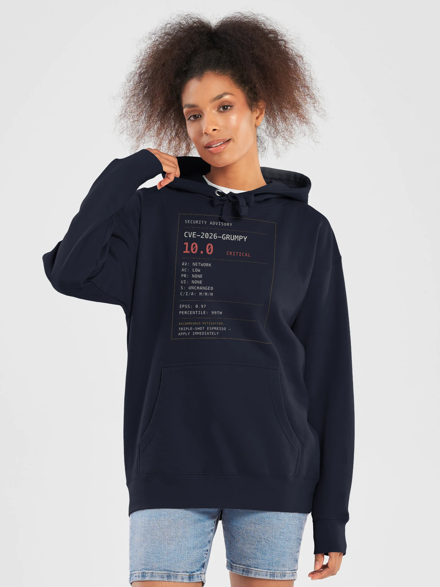 Grumpy Security Advisory Hoodie product image (5)