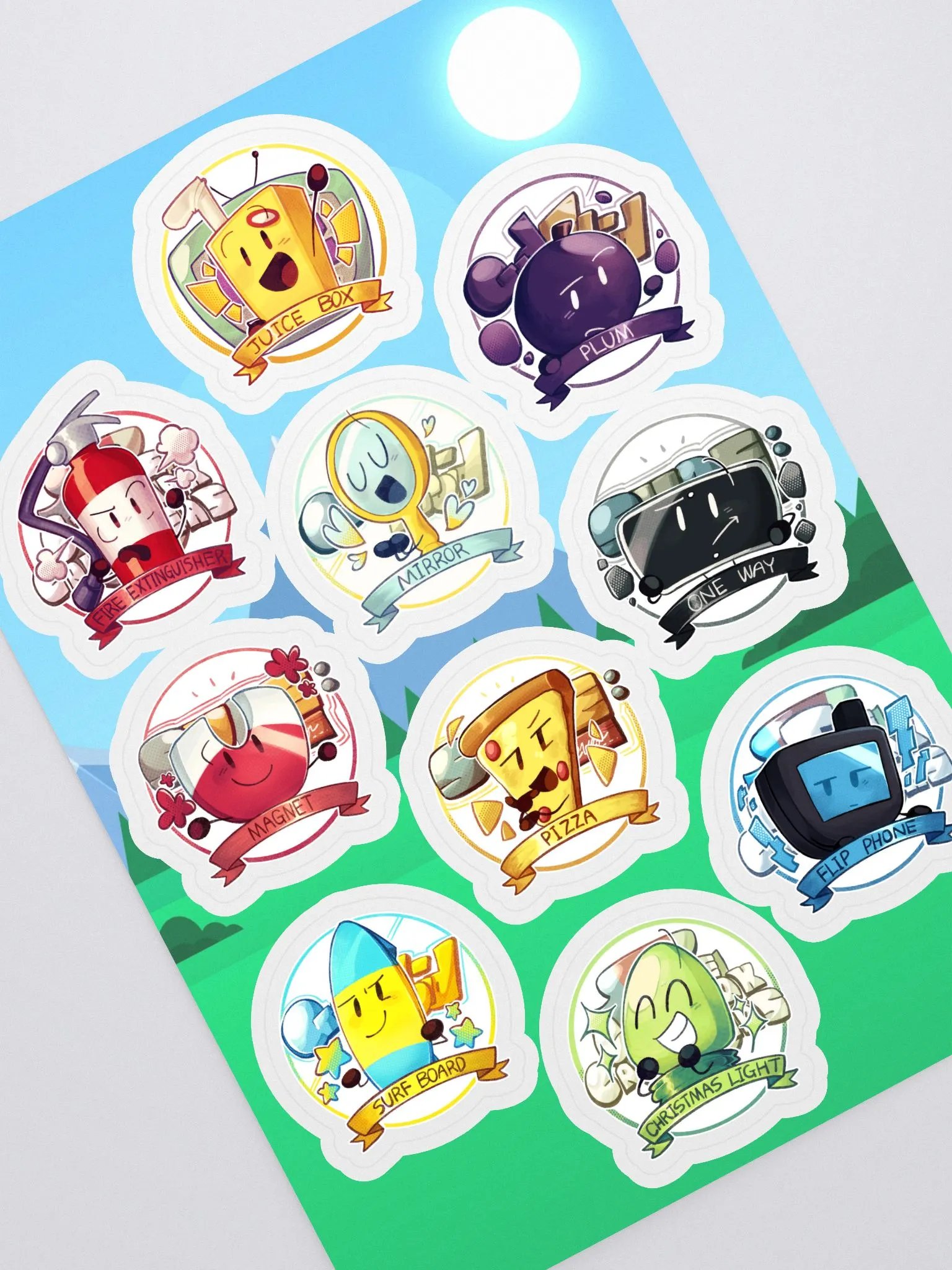 Epic Object Show Sticker Sheet product image (1)