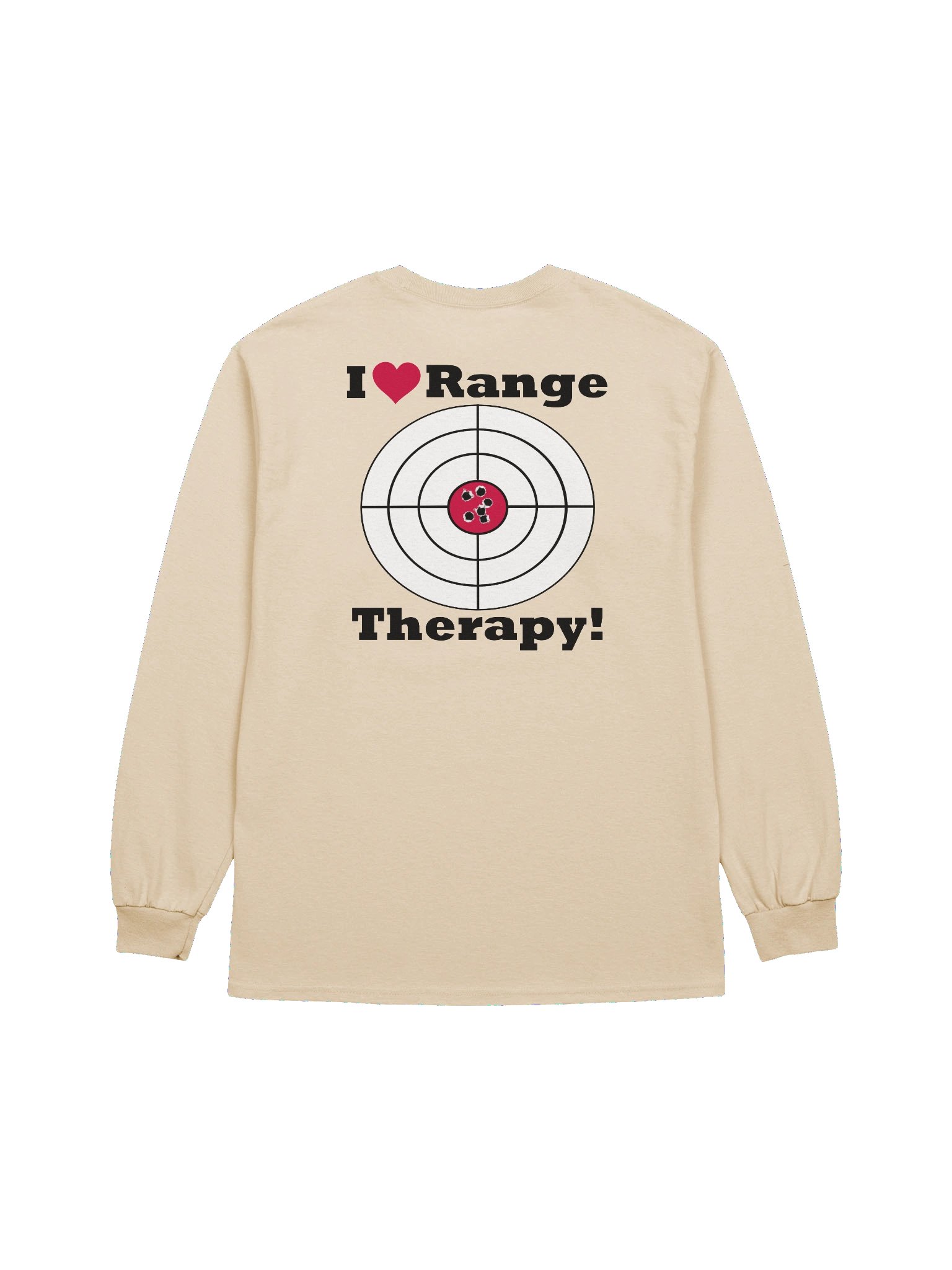 I LOVE Range Therapy Cotton Long Sleeve T-Shirt product image (2)