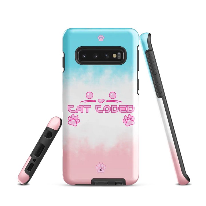 Cat Coded Phone Case product image (1)