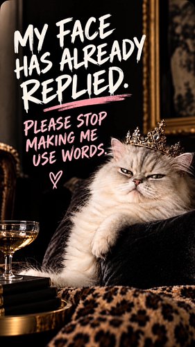 When the facial expression should’ve been sufficient….
#cat #catattitude #humour #relatable #face