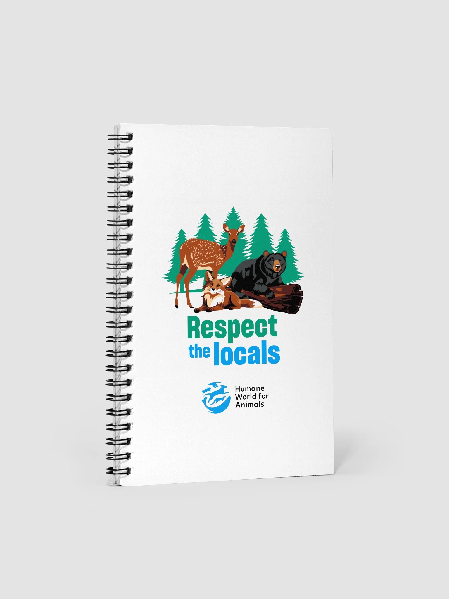 Respect the locals - Notebook product image (1)
