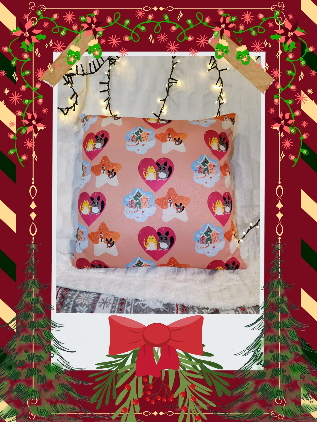 Pink Wonderland Pillow product image (2)