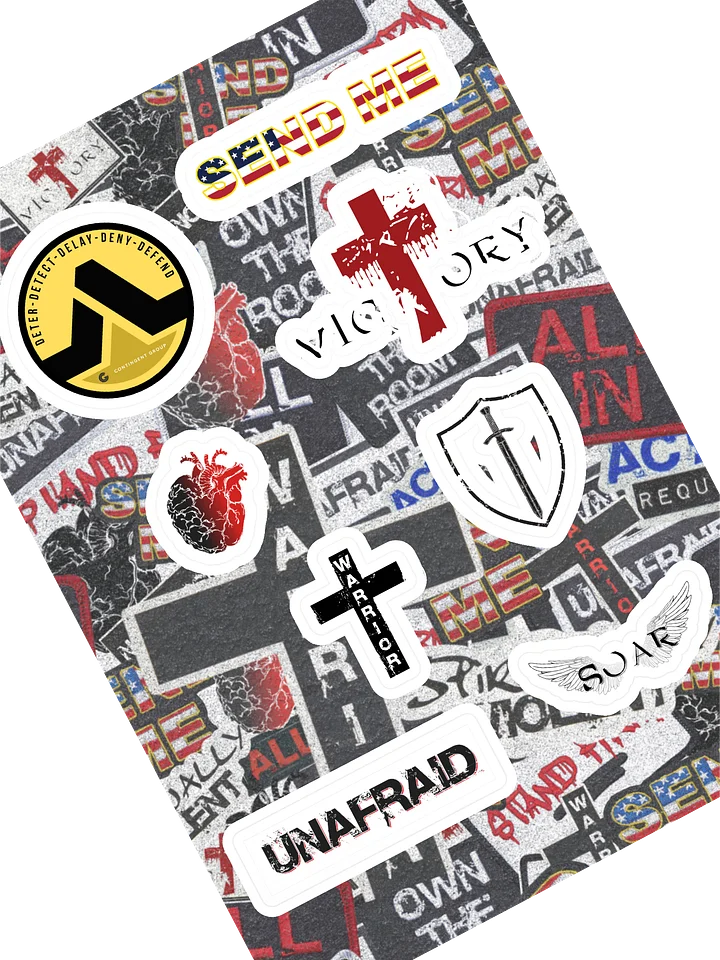 UNAFRAID Sticker Sheet: Defend Your Style product image (1)
