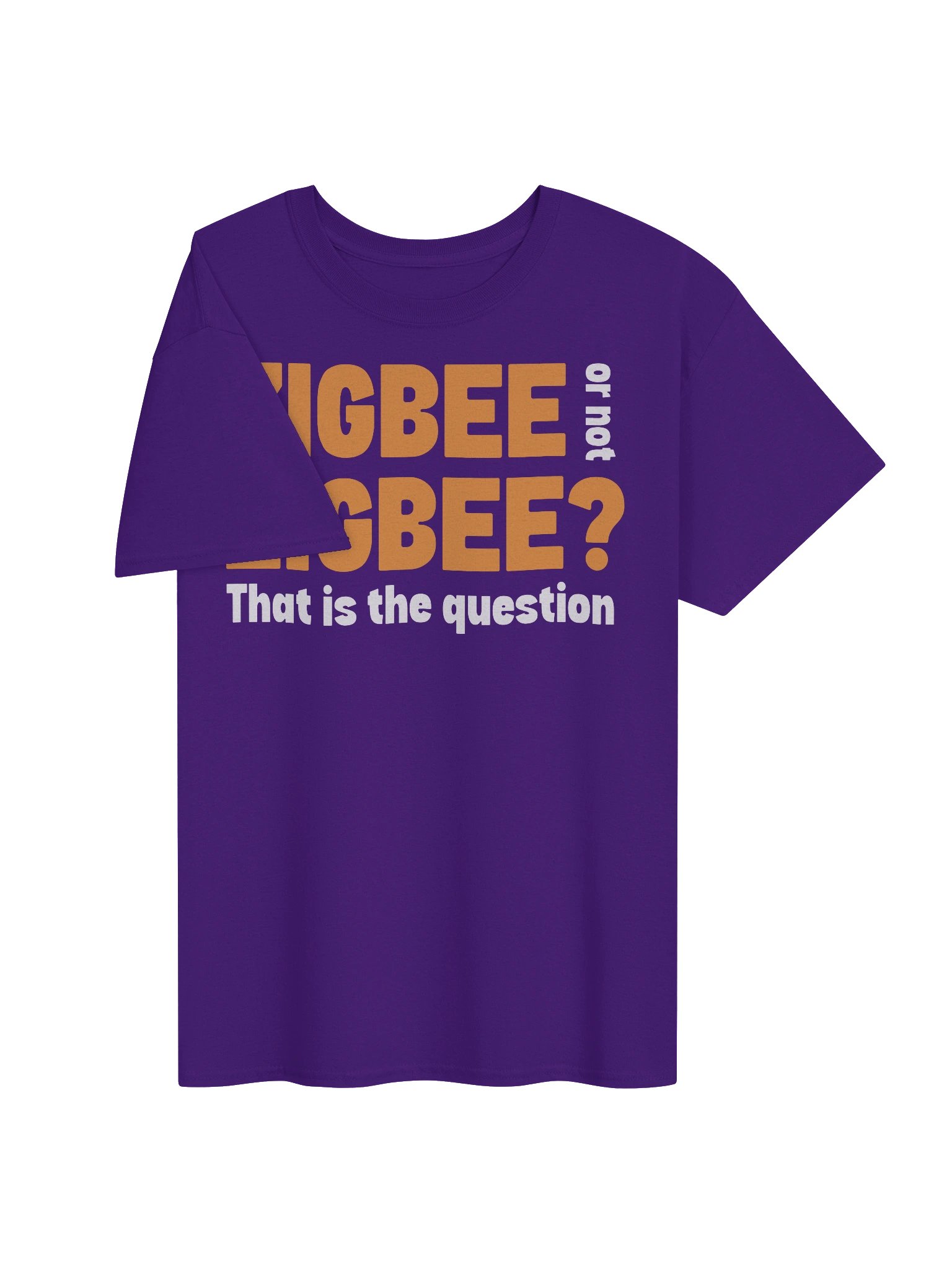 ZIGBEE or Not? Bold Orange Graphic Tee product image (11)