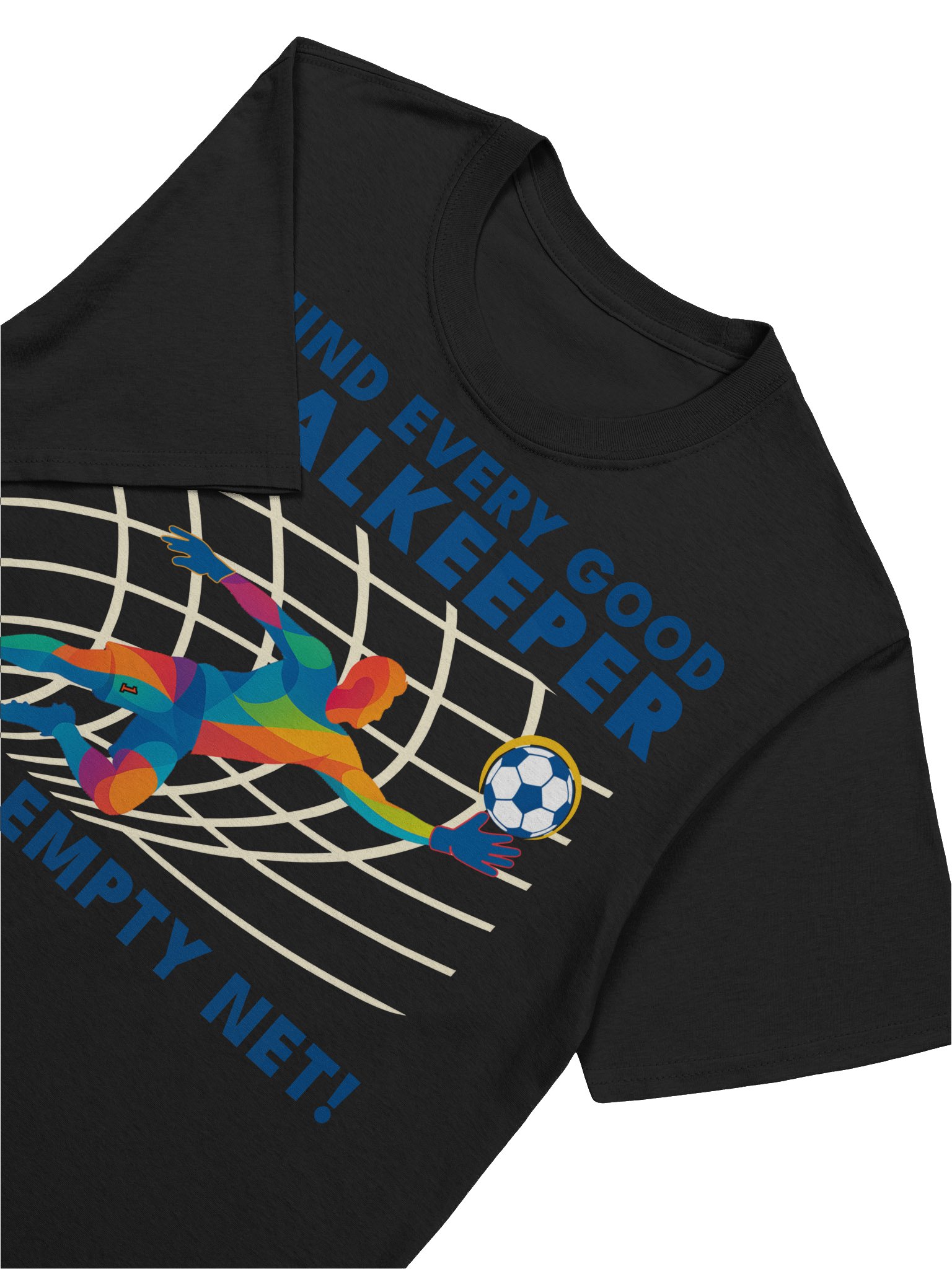 Empty Net — Diving Goalie Vector Tee product image (7)