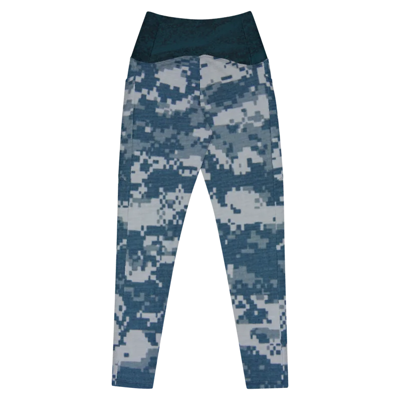 U.S. Navy Camouflage Crossover Leggings product image (2)