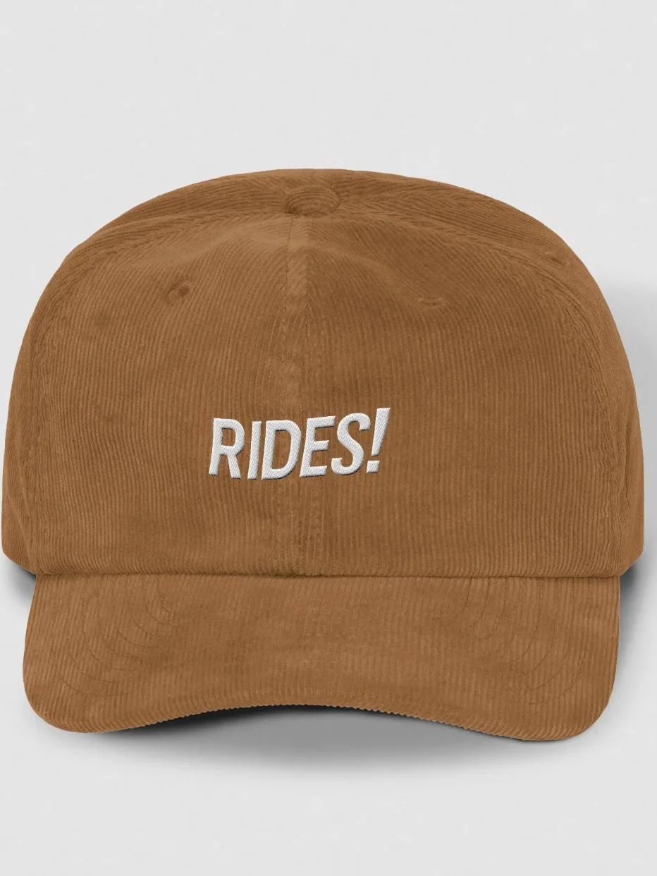 RIDES! Corduroy Hat (Brown) product image (1)