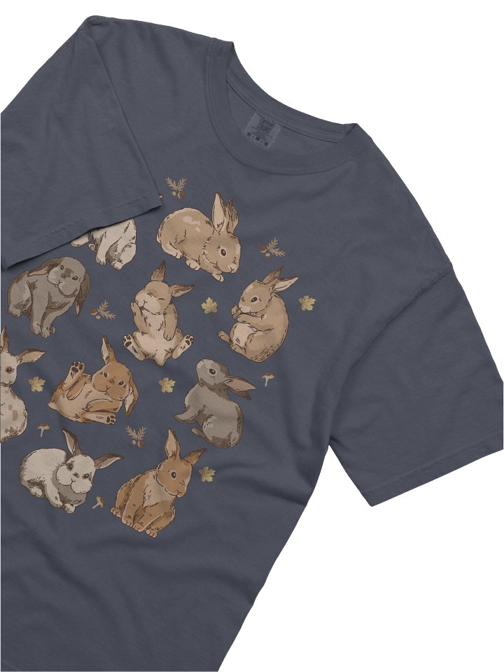 Cute Bunny Shirt – Adorable Rabbit Cottagecore Graphic Tee for Animal Lovers product image (23)
