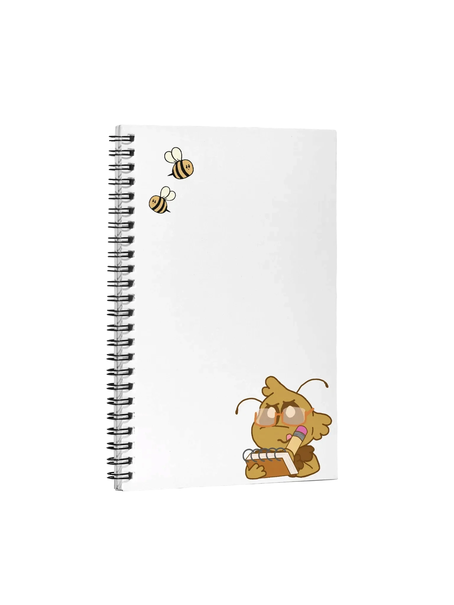 "Noted" Spiral-Bound Dotted Notebook product image (1)