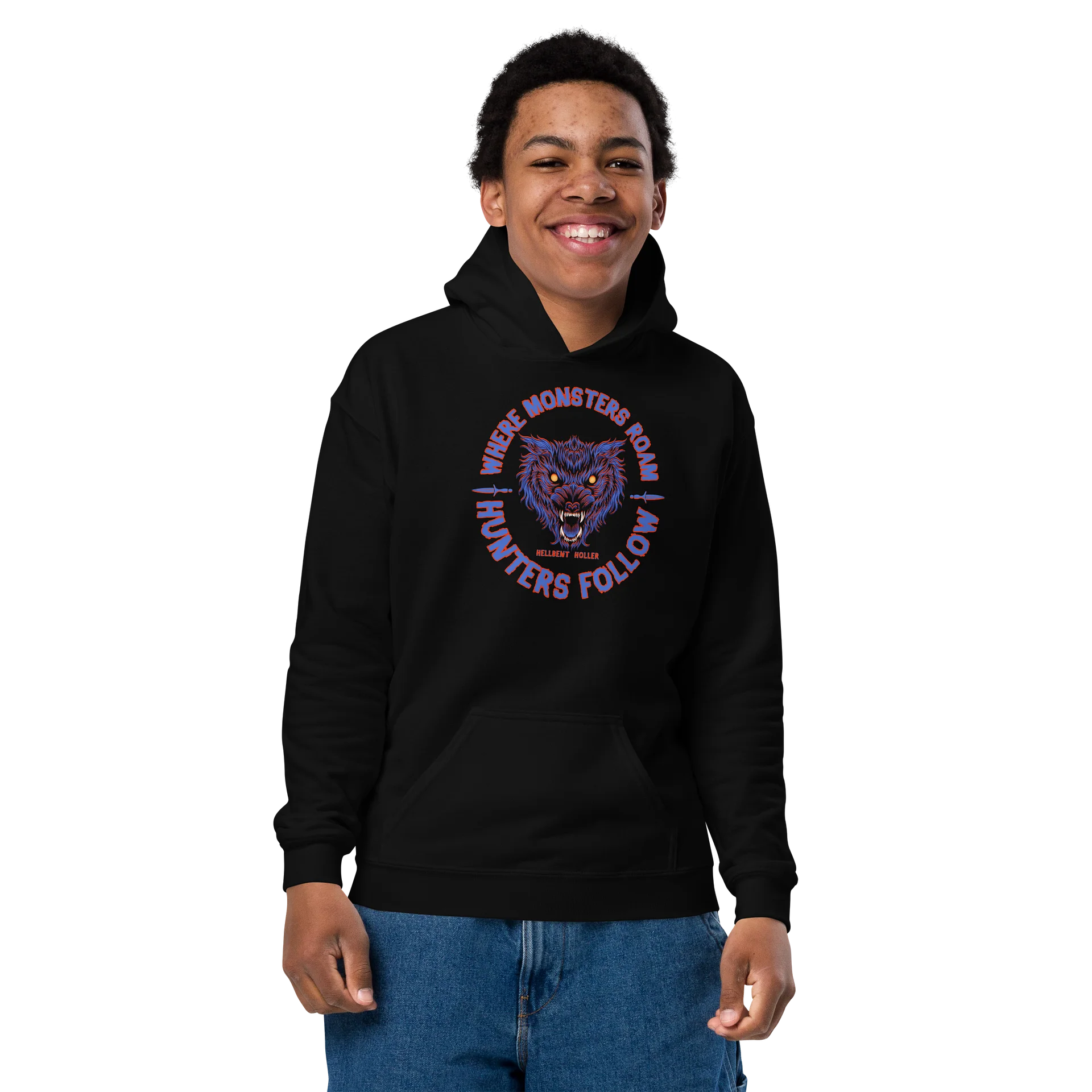 Where Monsters Roam Hoodie - YOUTH product image (2)