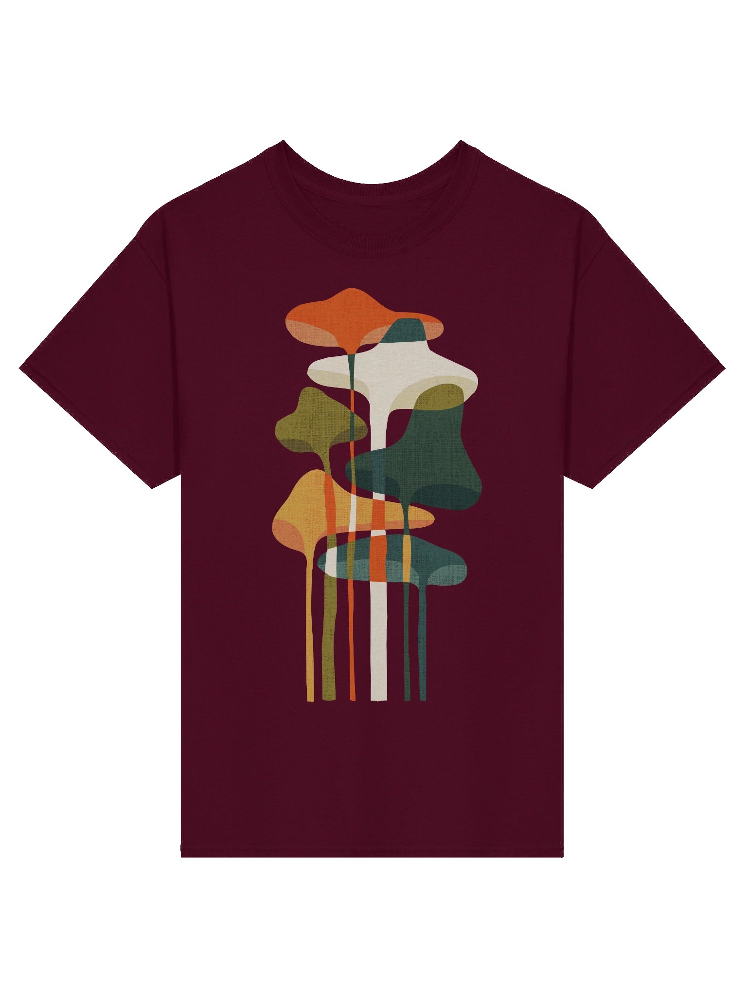 Wild mushrooms graphic t-shirt product image (13)