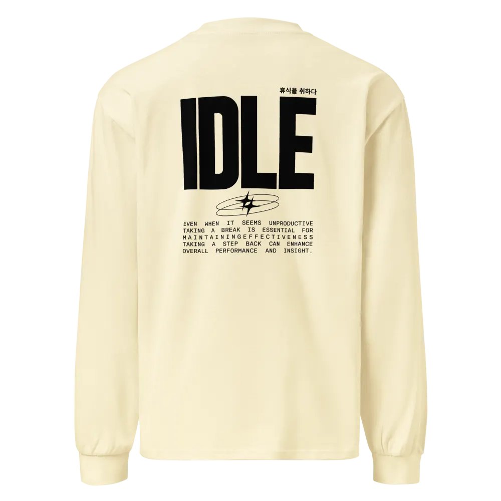 Idle Heavyweight Long Sleeve product image (2)