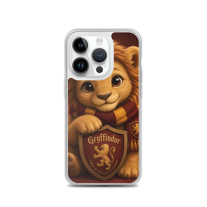 Gryffindor Lion Cub MagSafe Clear iPhone Case product image (3)