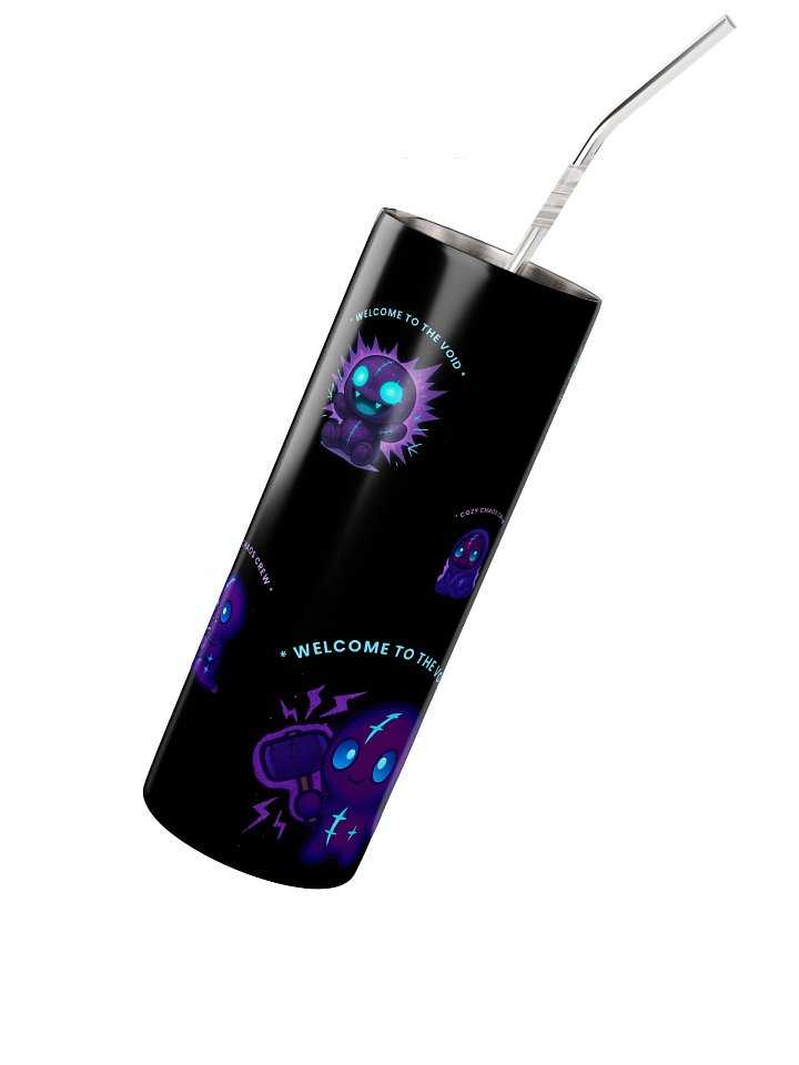 Void Bombed Minis — Black Stainless Steel Tumbler product image (2)