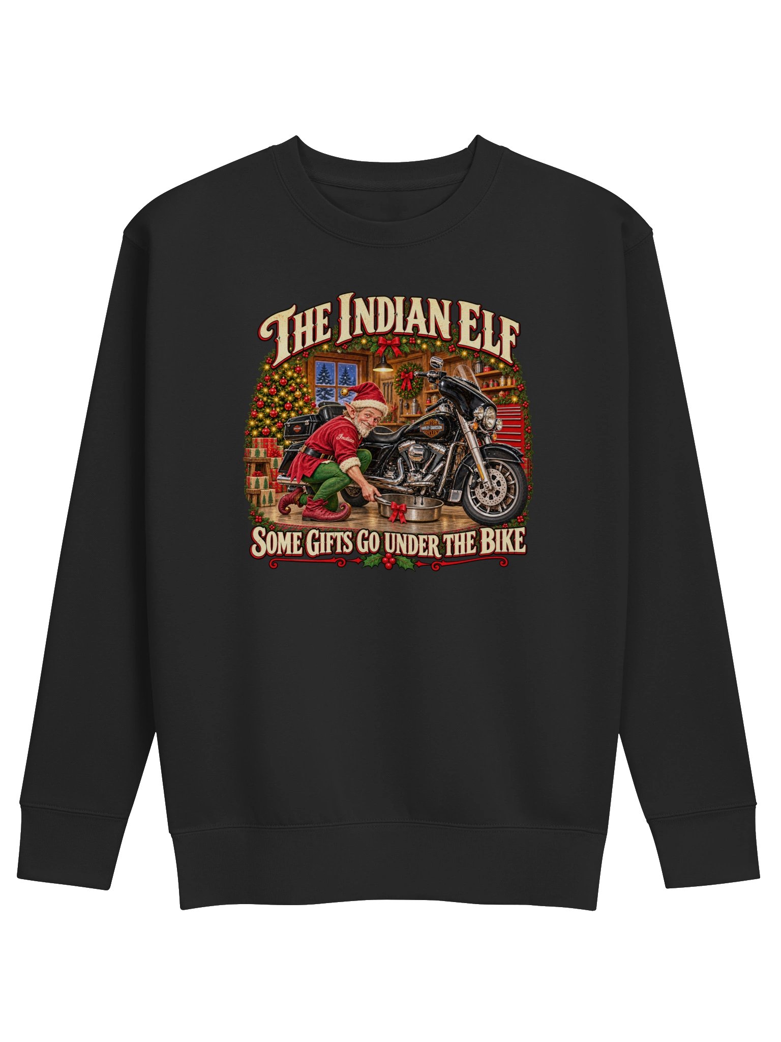 The Indian Elf | House Divided Christmas Crewneck Sweatshirt product image (1)