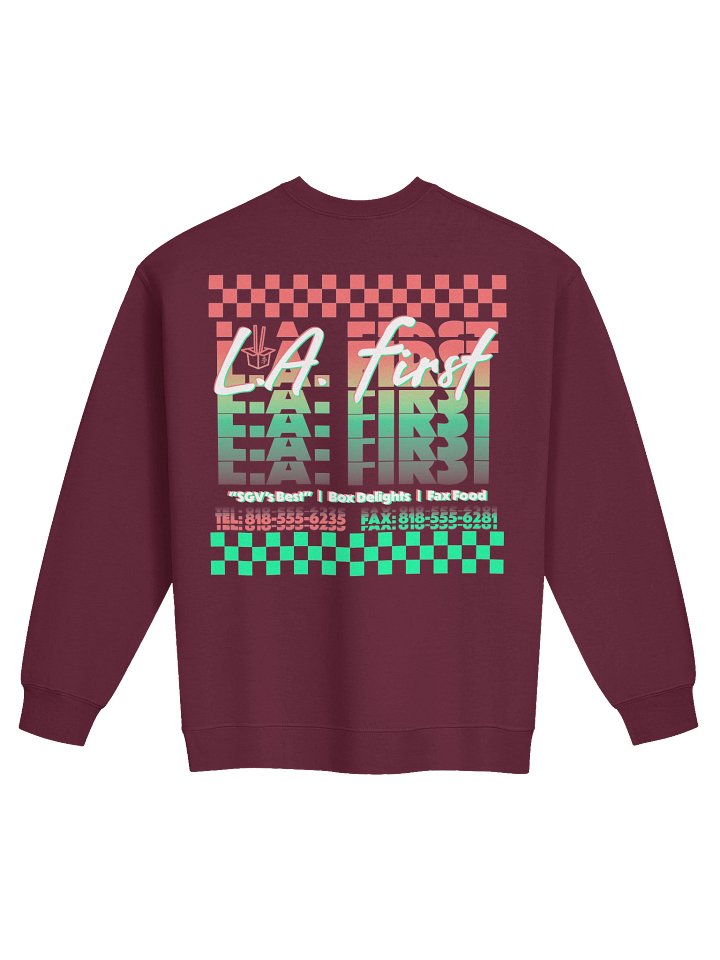 LA First (CROWDED) Sweatshirt product image (14)
