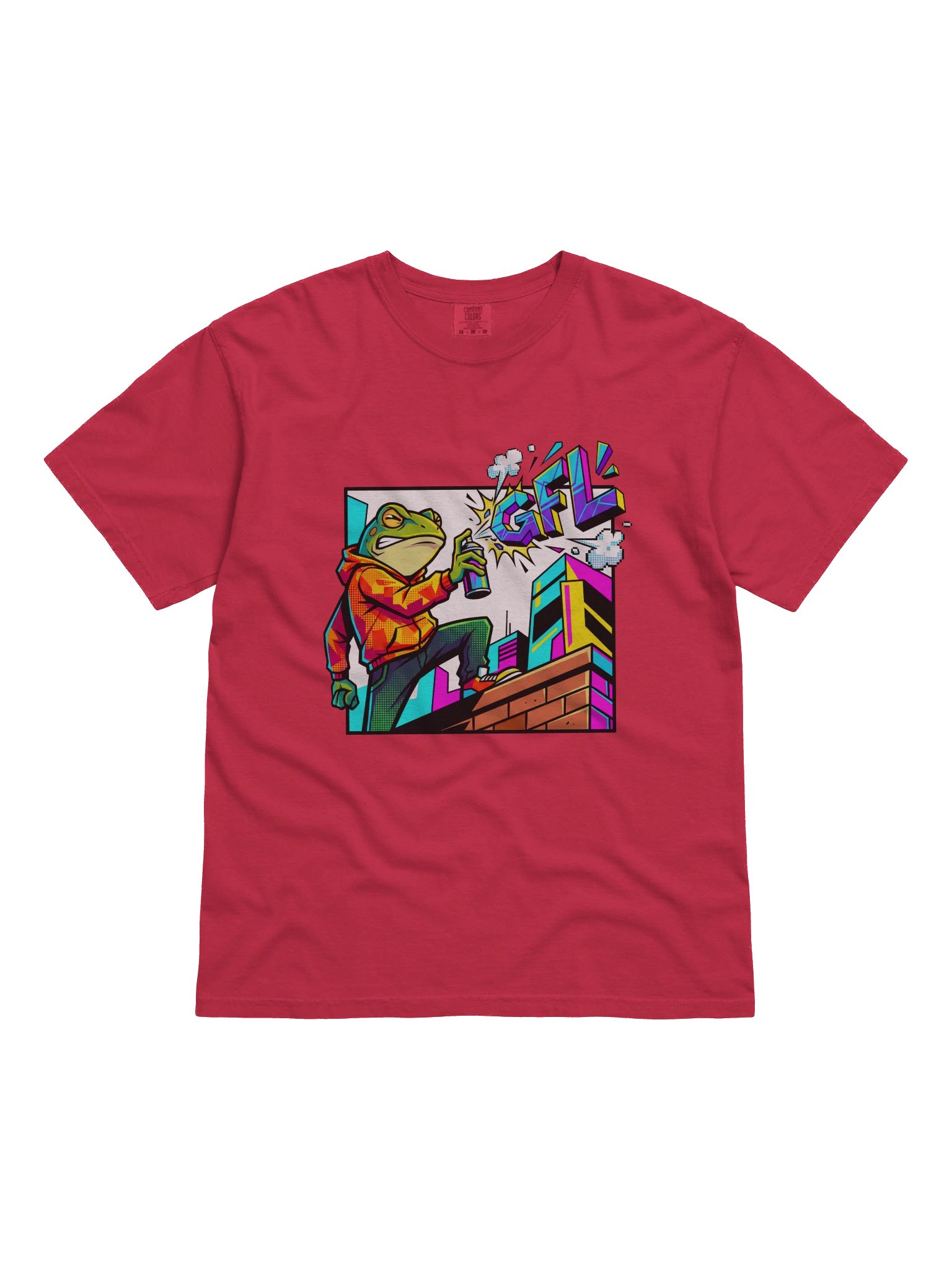GFL Graffiti Frog - Street Art Hoodie Vandal Tee product image (21)