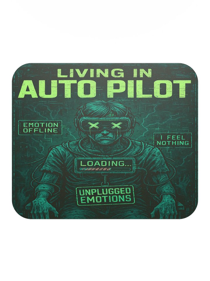 Living in Auto Pilot Mouse Pad product image (2)