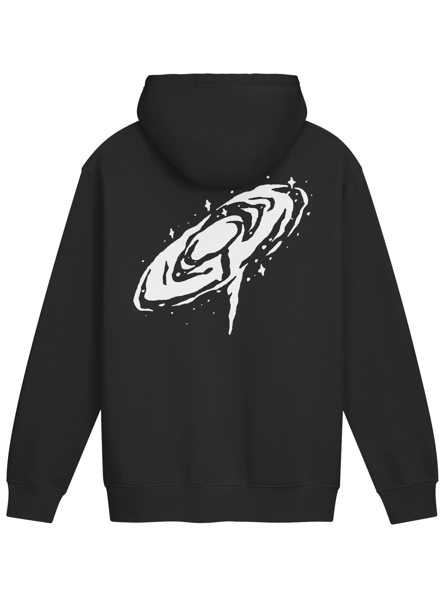 Hoodie Unisex // Cosmic Vibes (White Logo) product image (2)