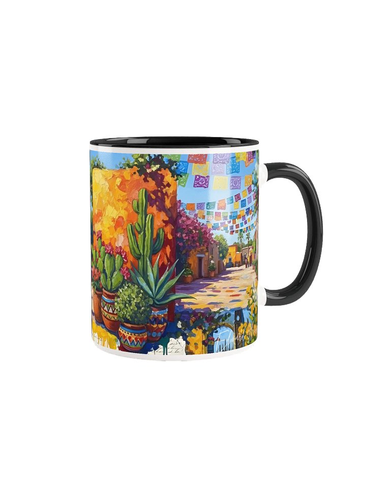 Vibrant Mexican Scene Ceramic Mug product image (3)
