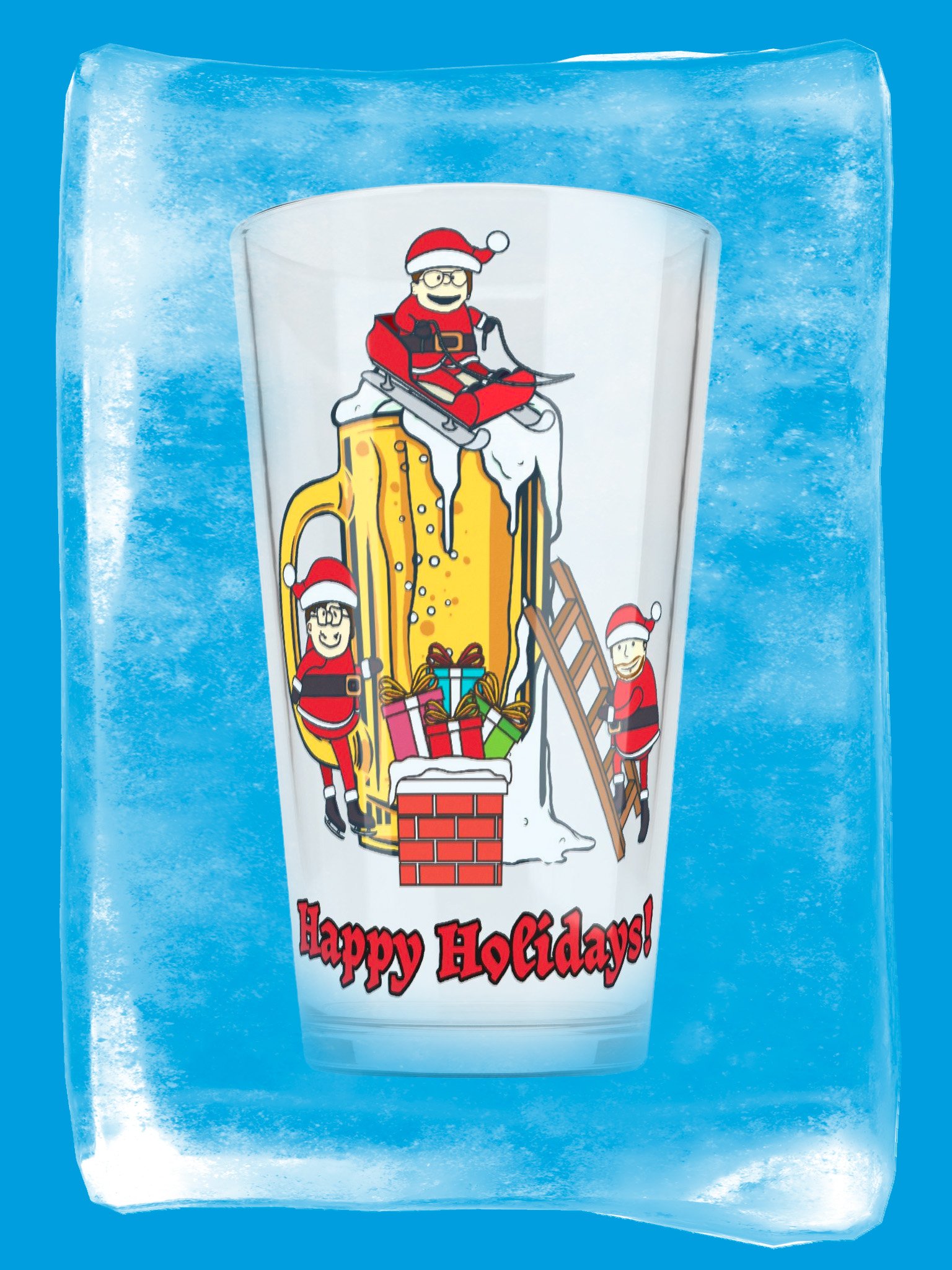 Holiday Pint Glass product image (1)