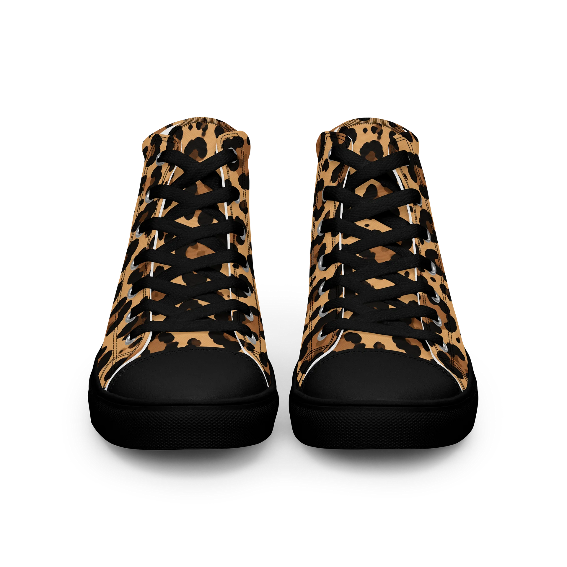 Leopard Print High Top Canvas Shoes product image (3)