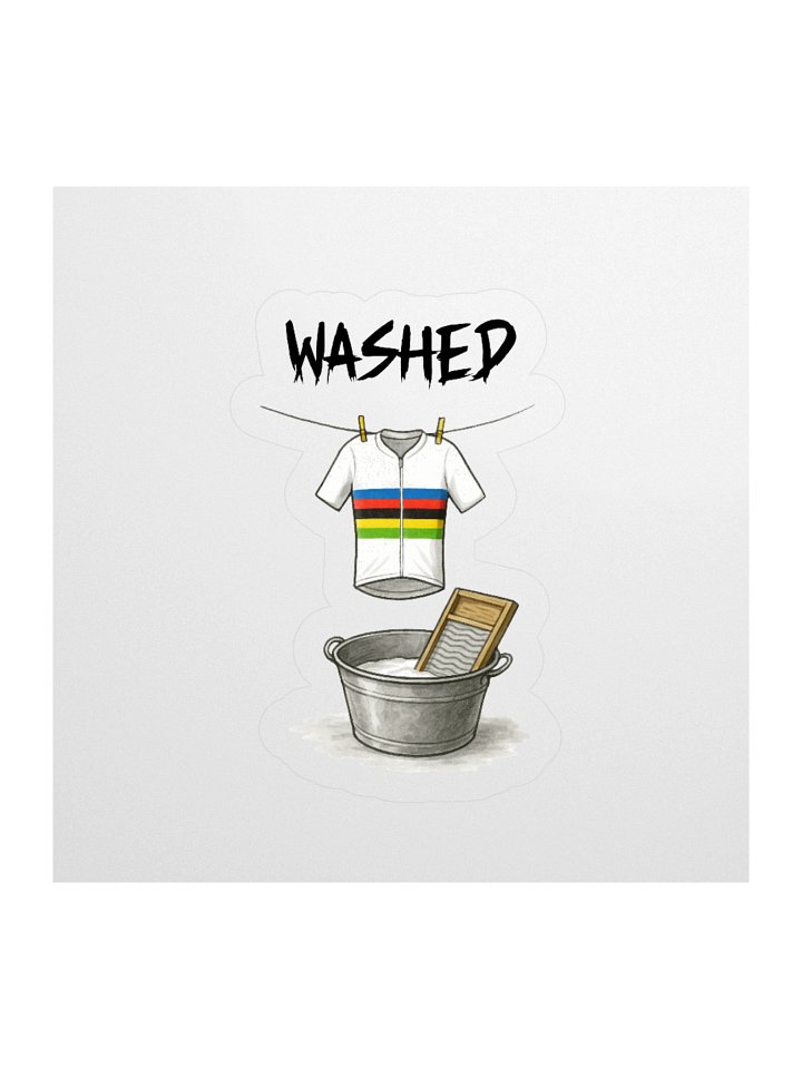 Washed Kisscut Sticker product image (1)