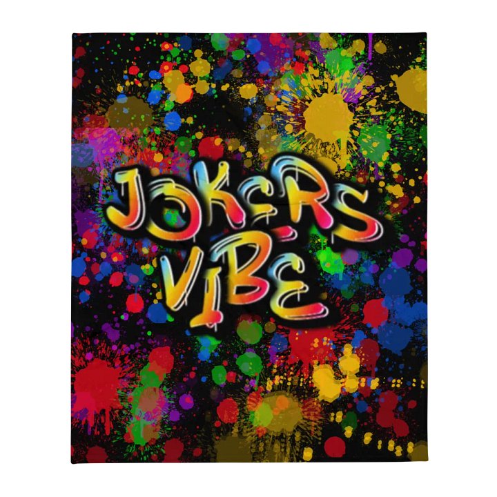 JokersVibe Graffiti Style Blanket product image (1)
