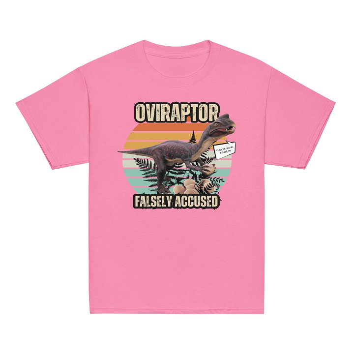 Oviraptor - Falsely Accused Dinosaur Shirt product image (24)