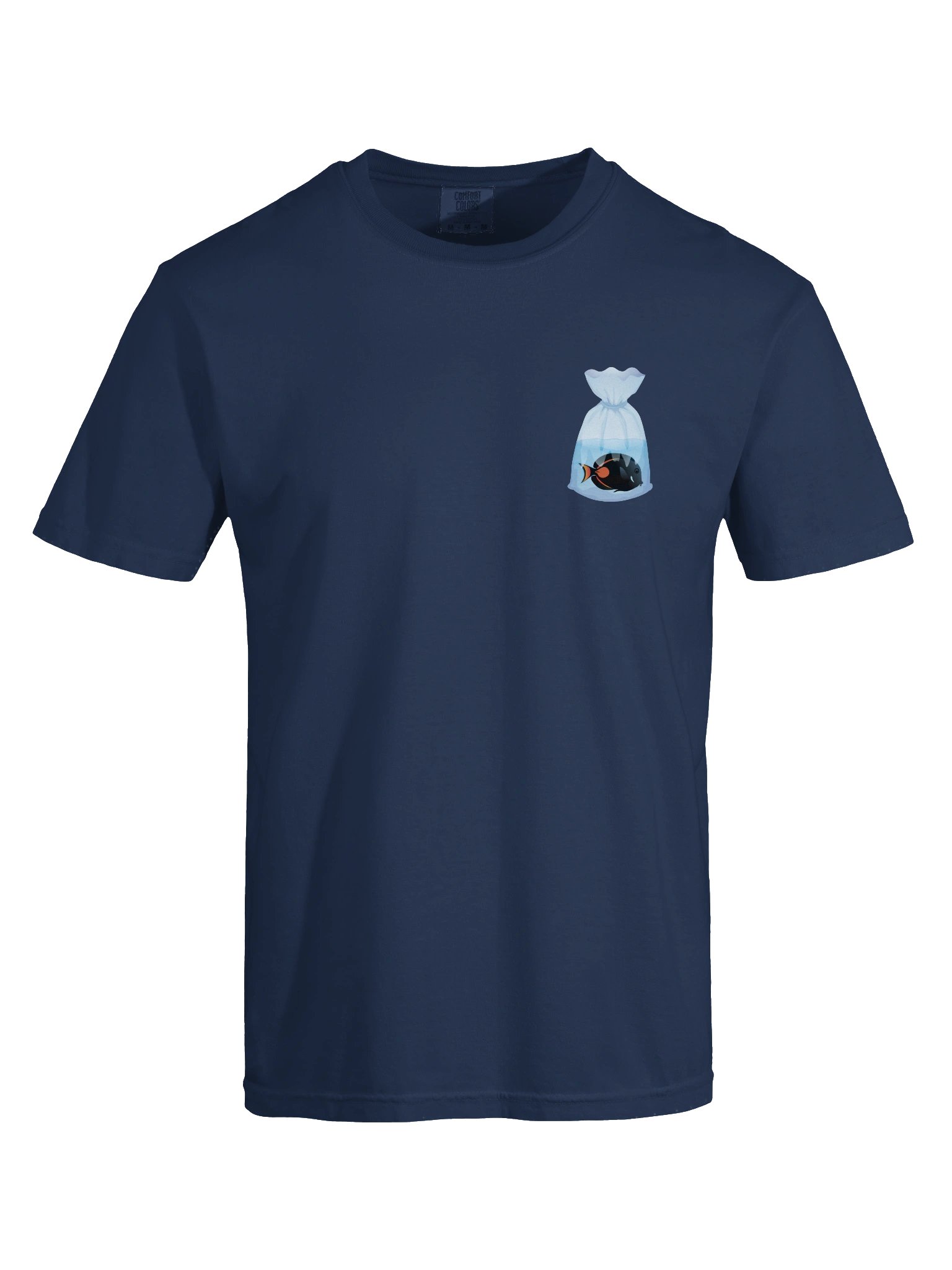 Achilles Tang Fish Bag Shirt – Funny Saltwater Aquarium & Reef Tank Graphic Tee product image (9)