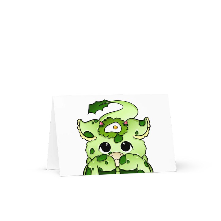 "Peekin' Bud" Greeting Card product image (1)